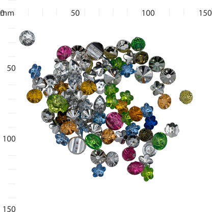 Acrylic Shaped Button