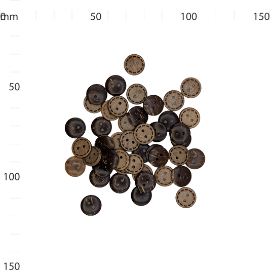 Medium Coconut Button