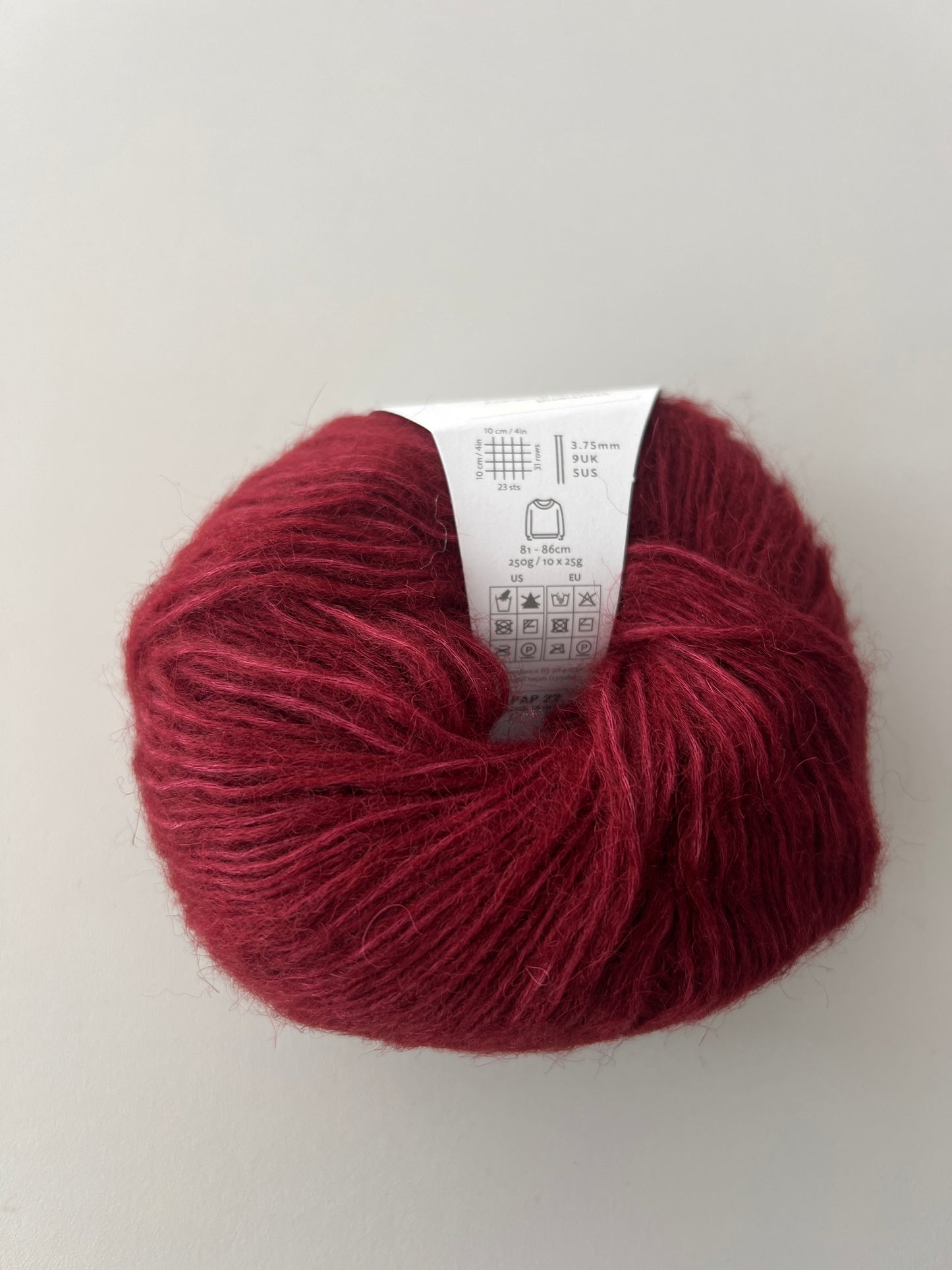 Rowan yarn, cotton blend - close up detail