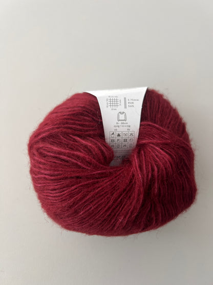 Rowan yarn, cotton blend - close up detail