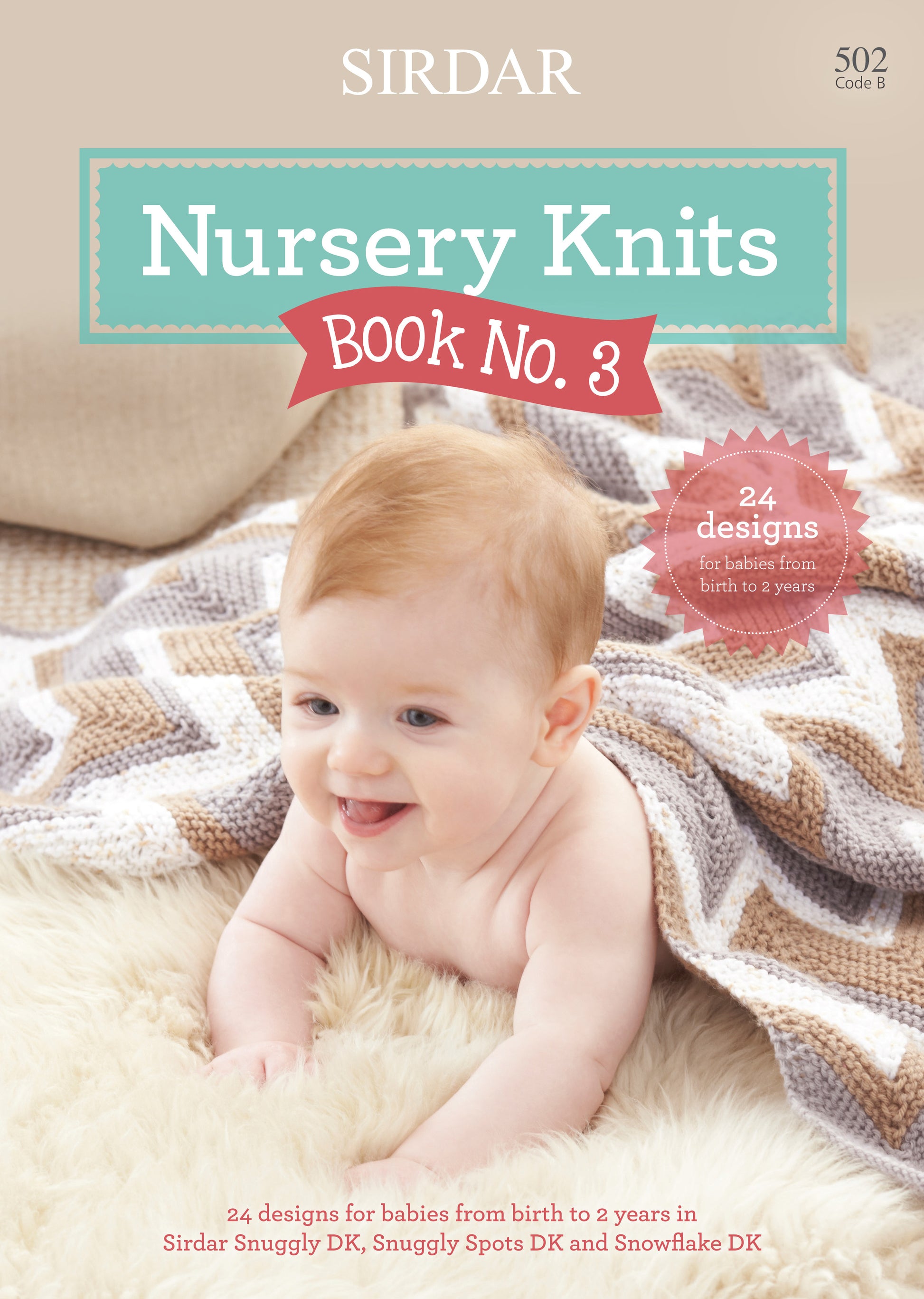 Sirdar Pattern 502 - Nursery Knits 3 - Product image