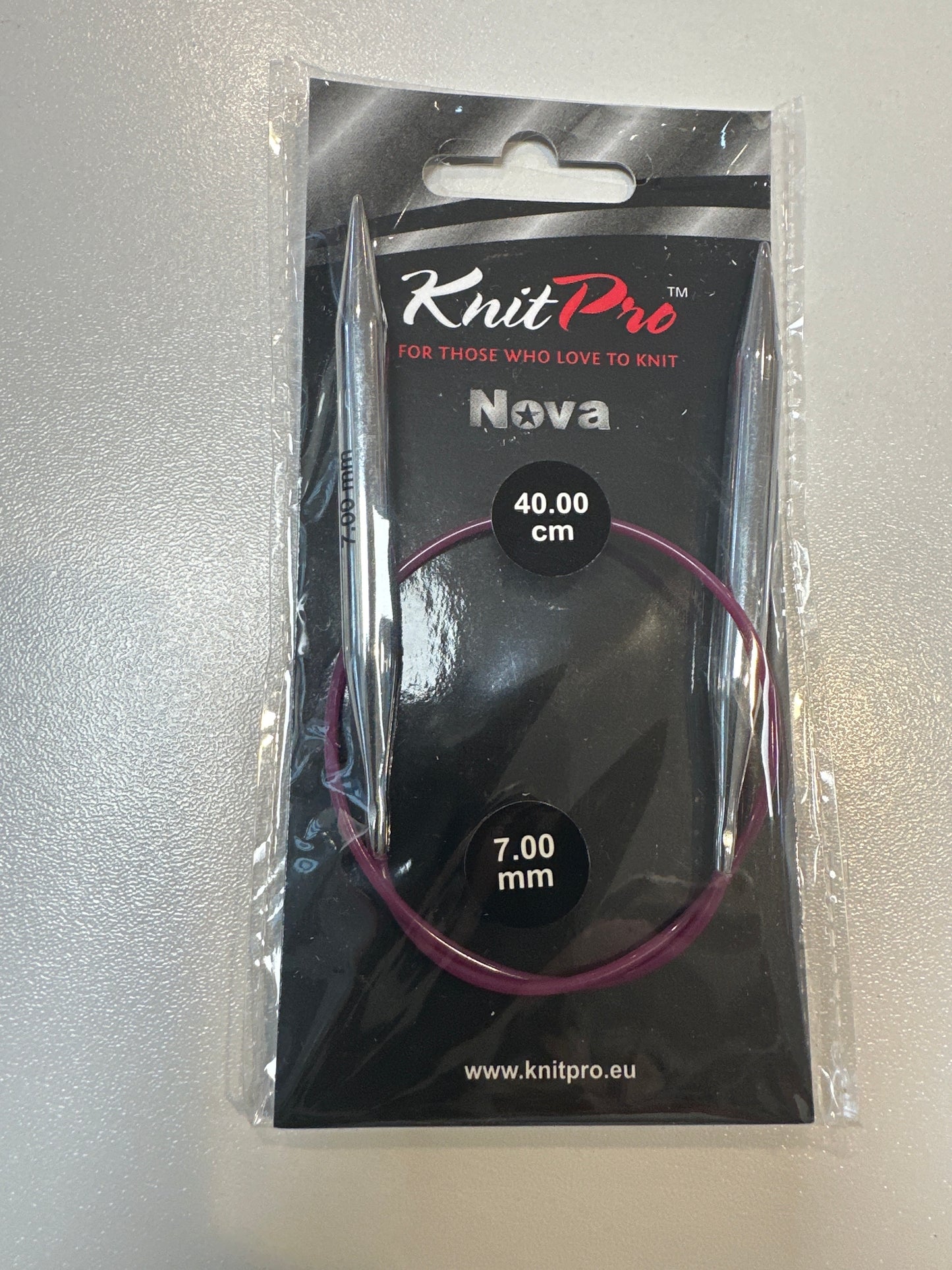 KnitPro 7mm 40cm Fixed Circular Needle