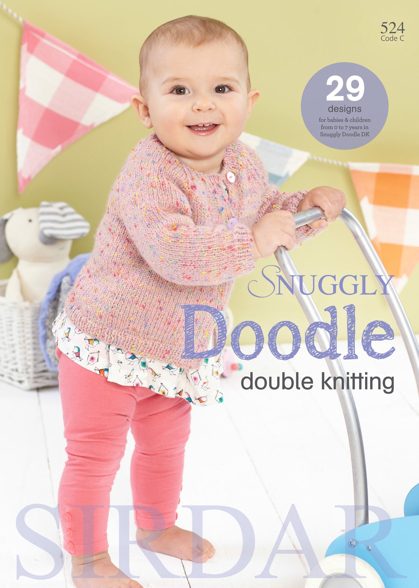 Sirdar Pattern 524 - Snug Doodle Double Knit - Product image