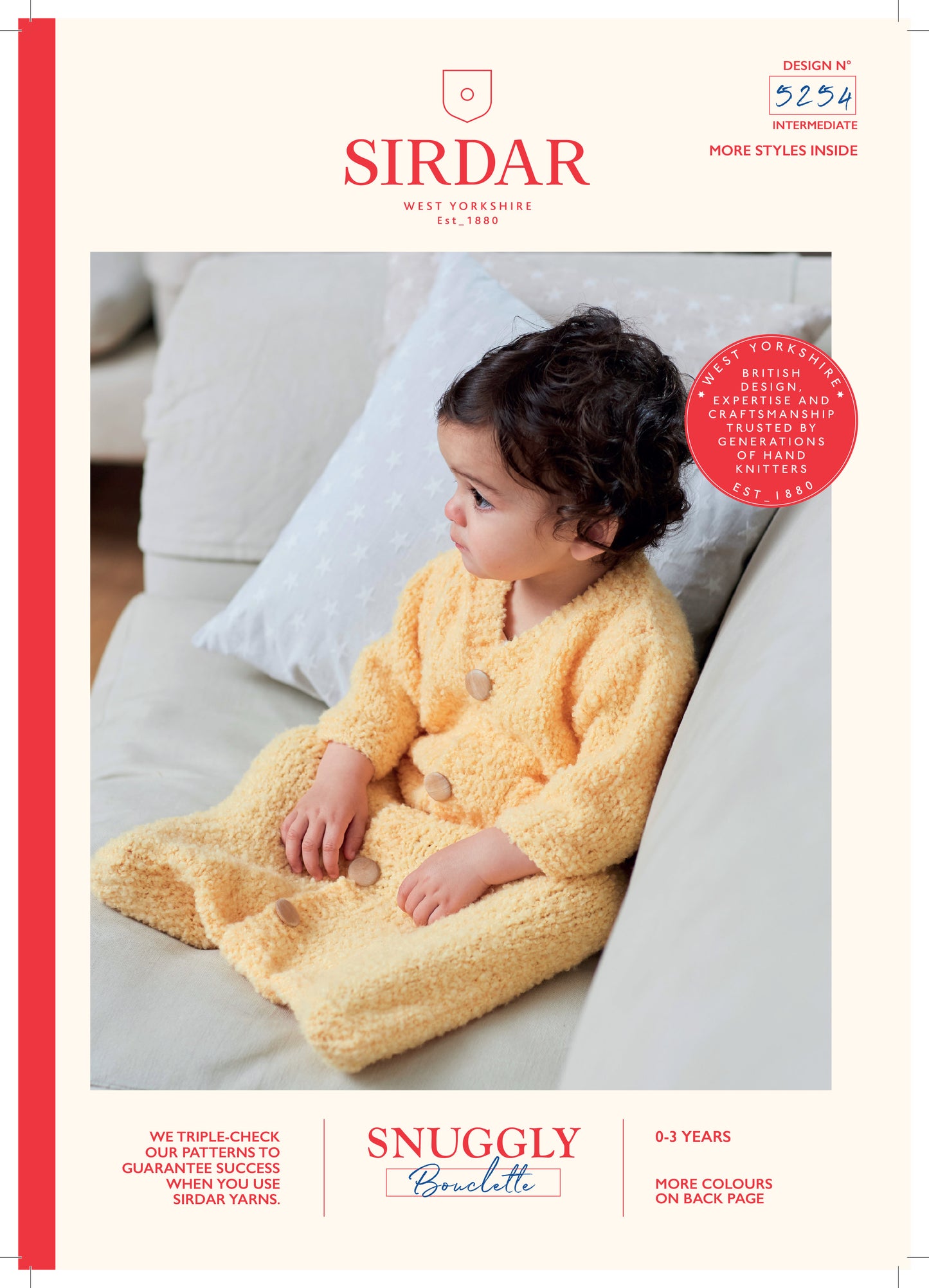King Cole Pattern 5254 - King Cole Pattern 5254 - Product image