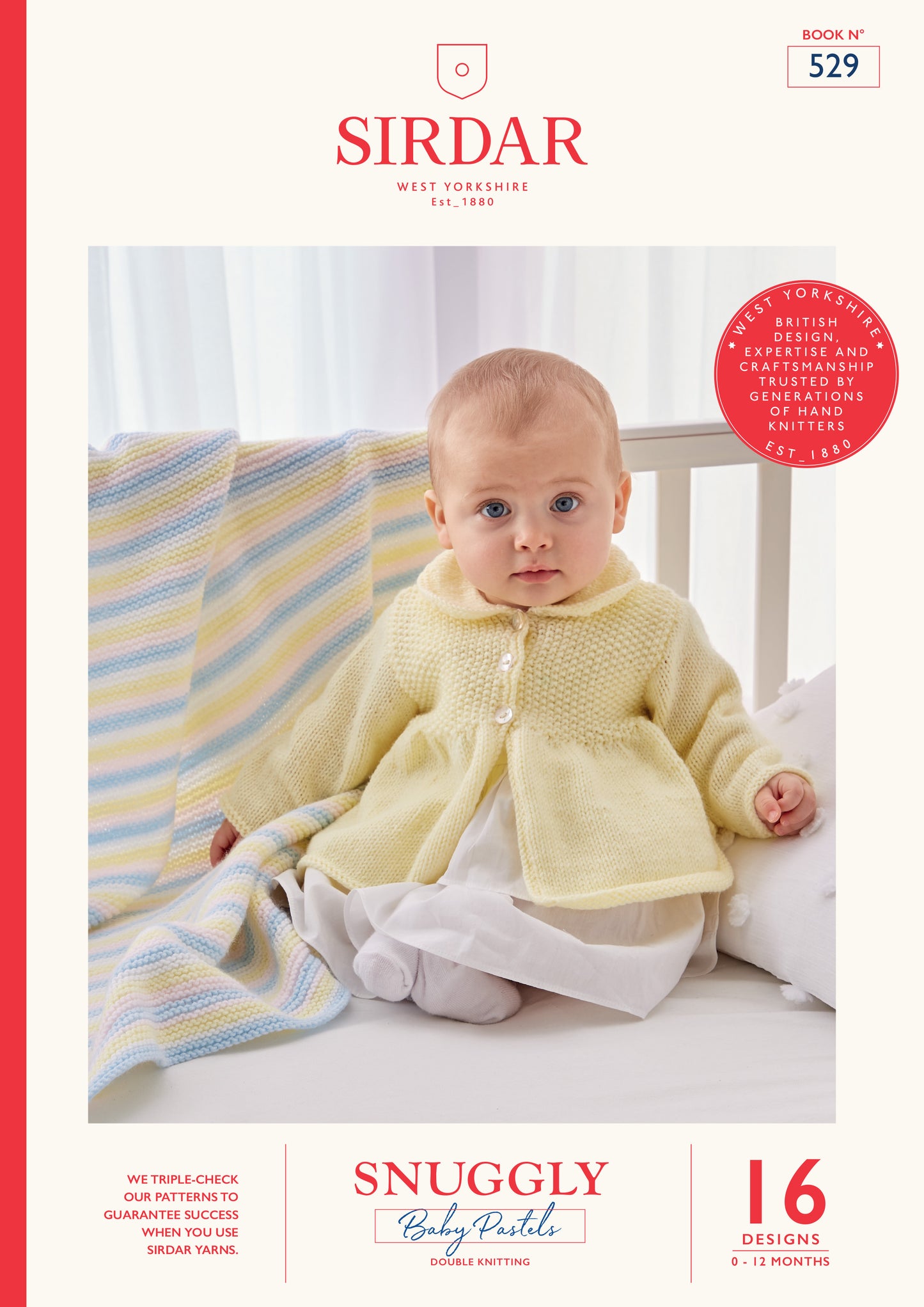 Sirdar Pattern 529 - Snug Baby Pastels