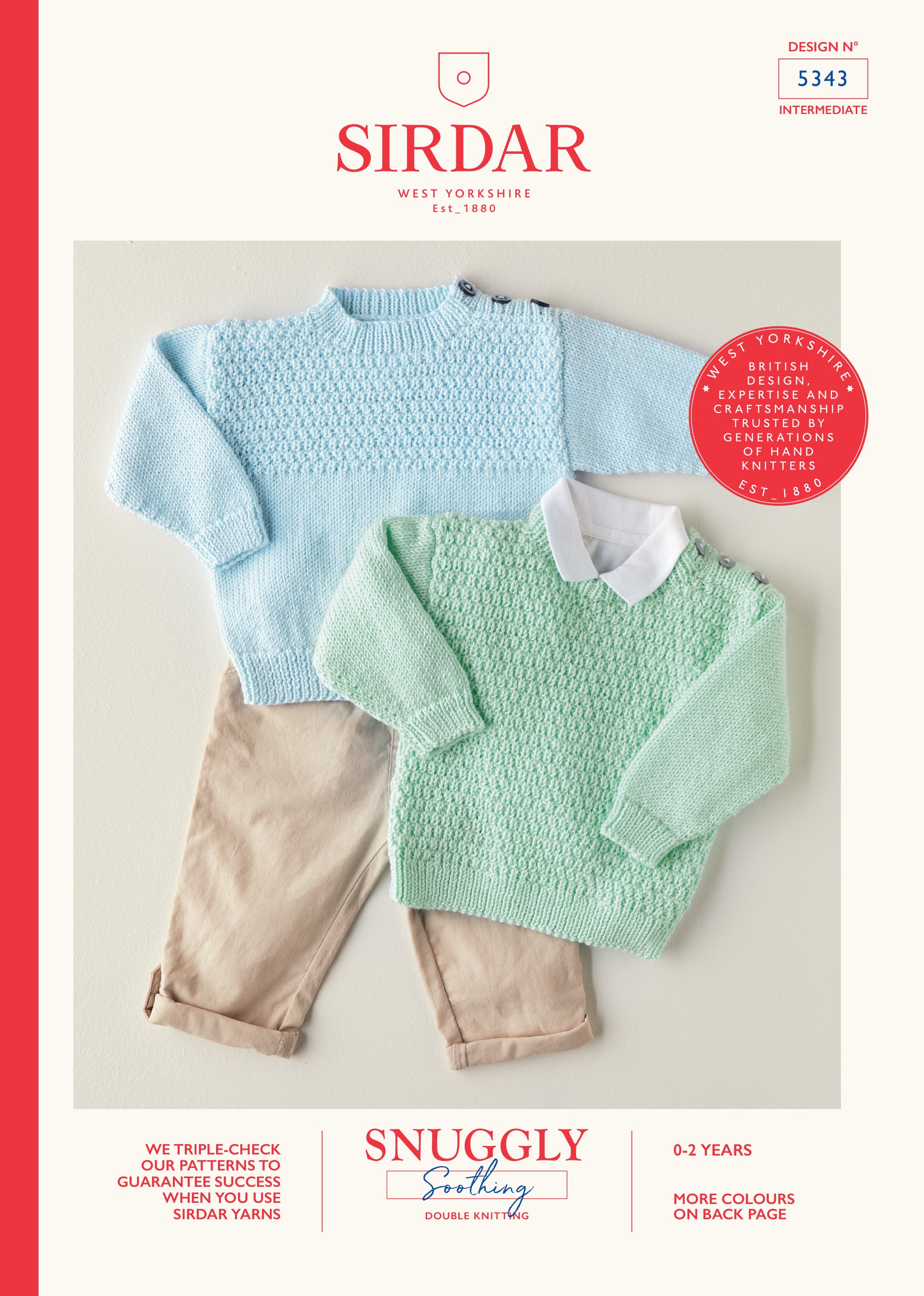 King Cole Pattern 5343 - King Cole Pattern 5343 - Product image