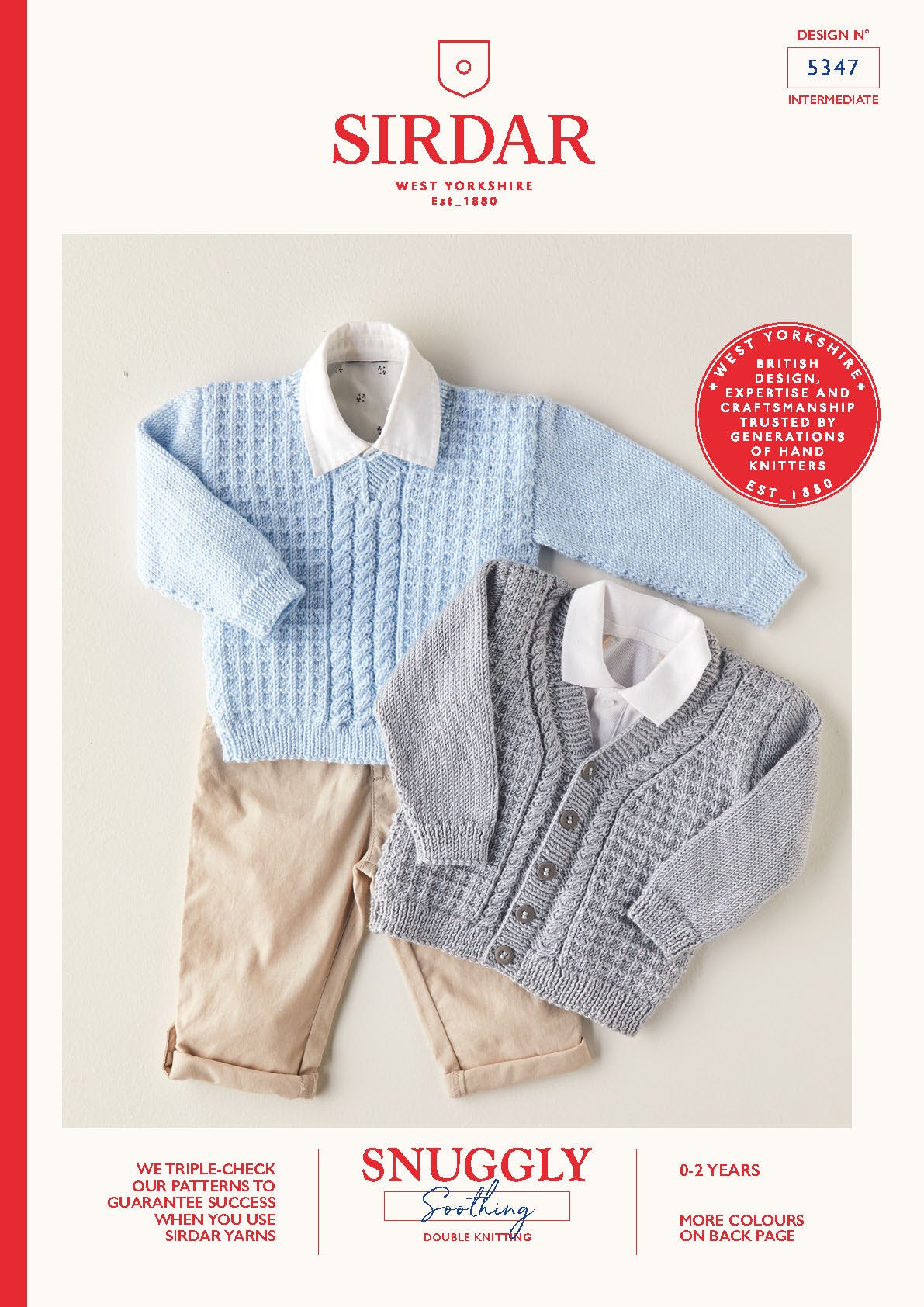 King Cole Pattern 5347 - King Cole Pattern 5347 - Product image