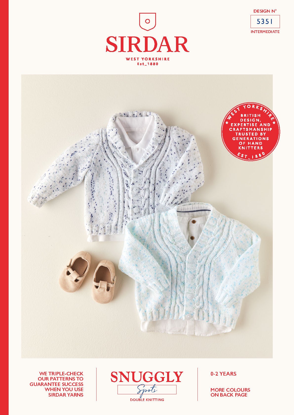 Sirdar Pattern 5351 - Sirdar snuggly spots - Product image