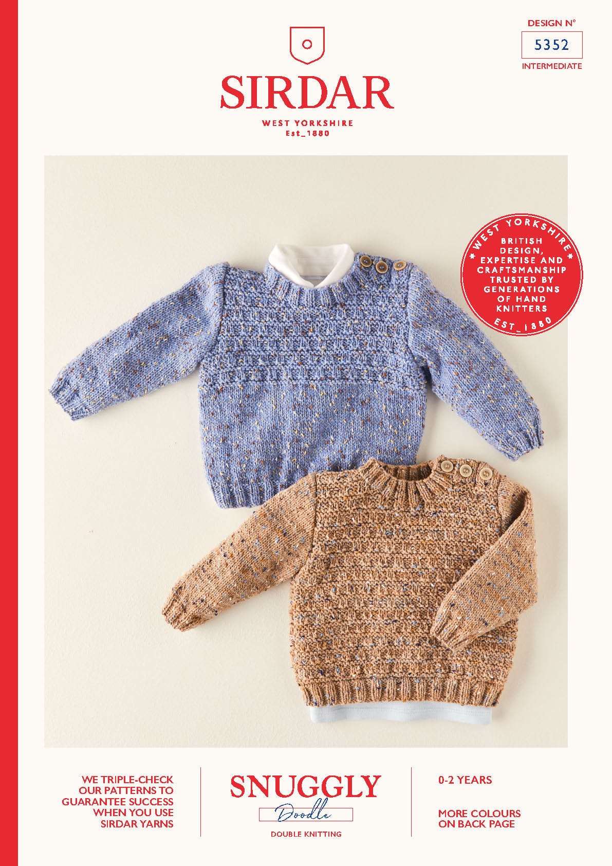 King Cole Pattern 5352 - King Cole Pattern 5352 - Product image