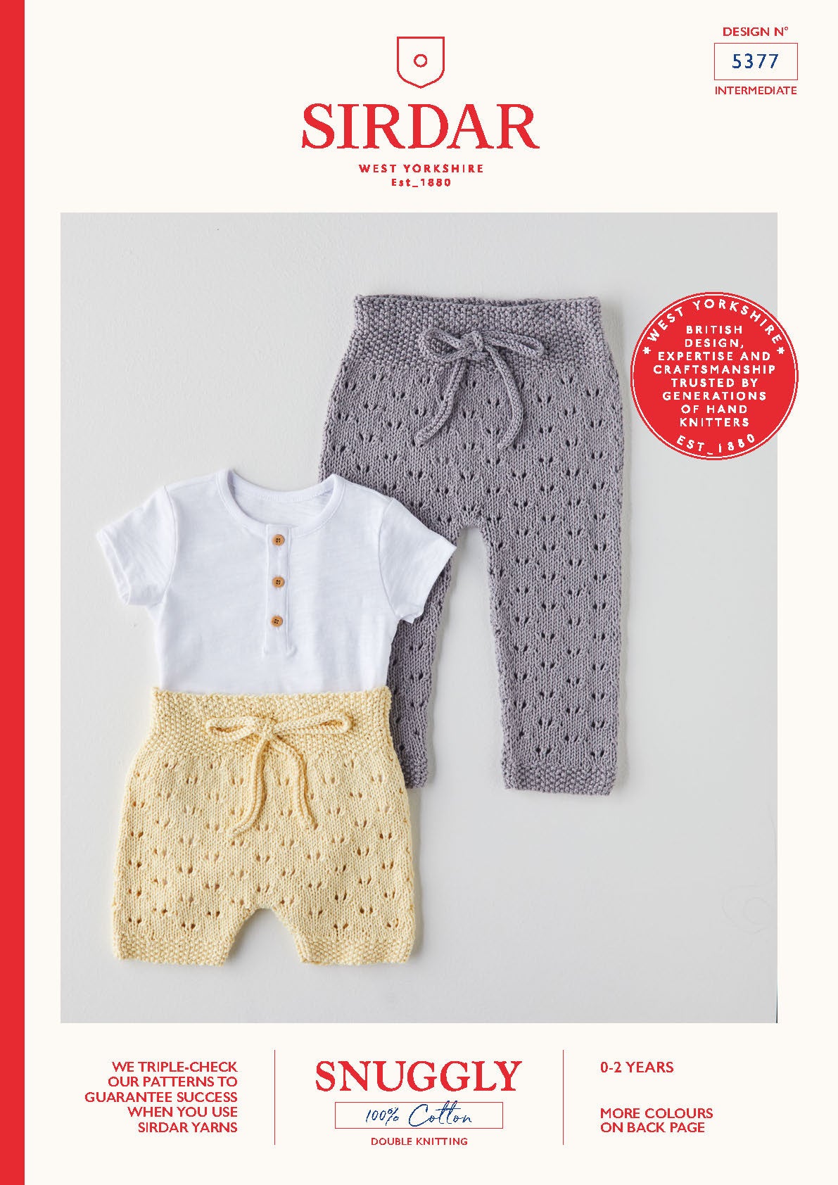 King Cole Pattern 5377 - King Cole Pattern 5377 - Product image