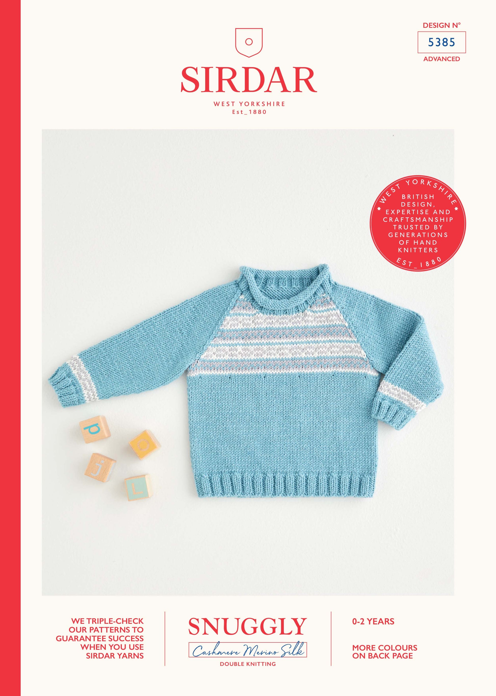 King Cole Pattern 5385 - King Cole Pattern 5385 - Product image
