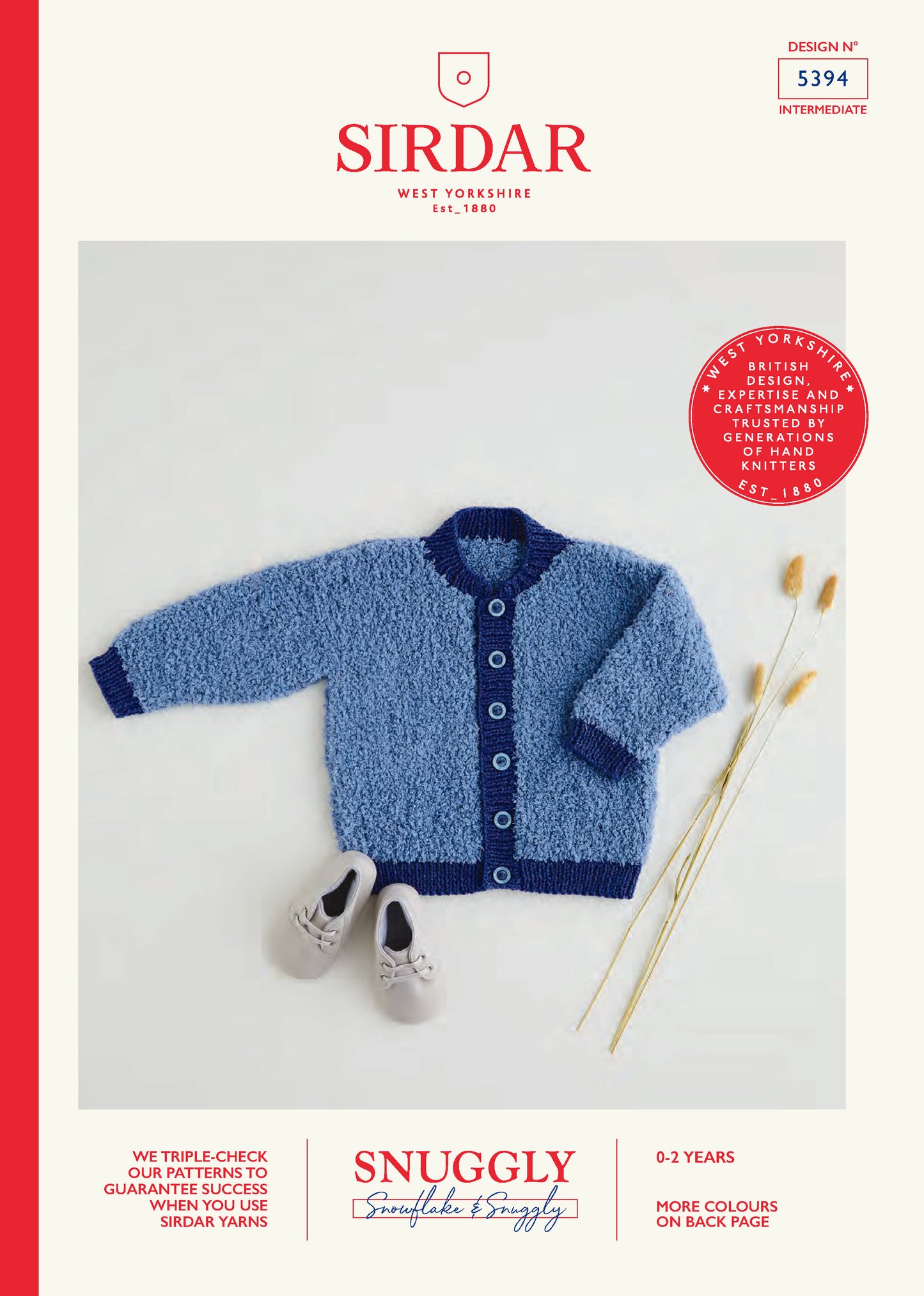 King Cole Pattern 5394 - King Cole Pattern 5394 - Product image