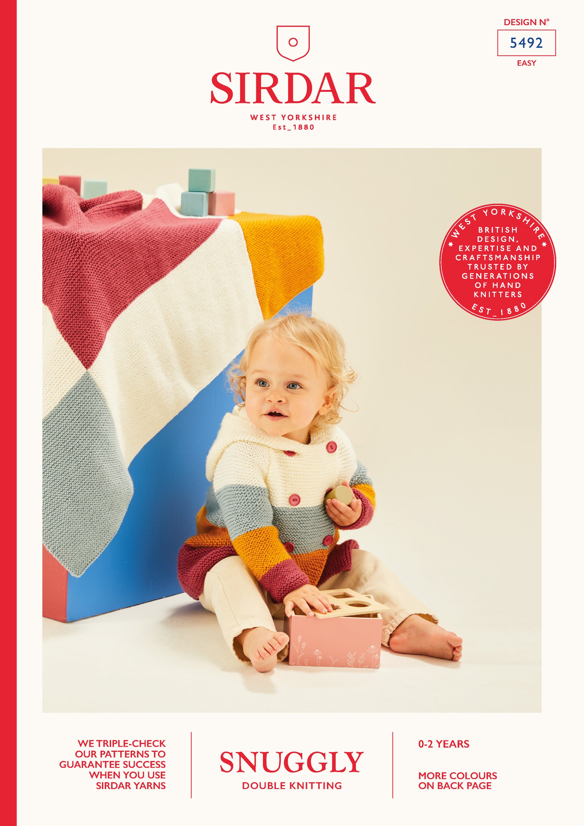 King Cole Pattern 5492 - King Cole Pattern 5492 - Product image