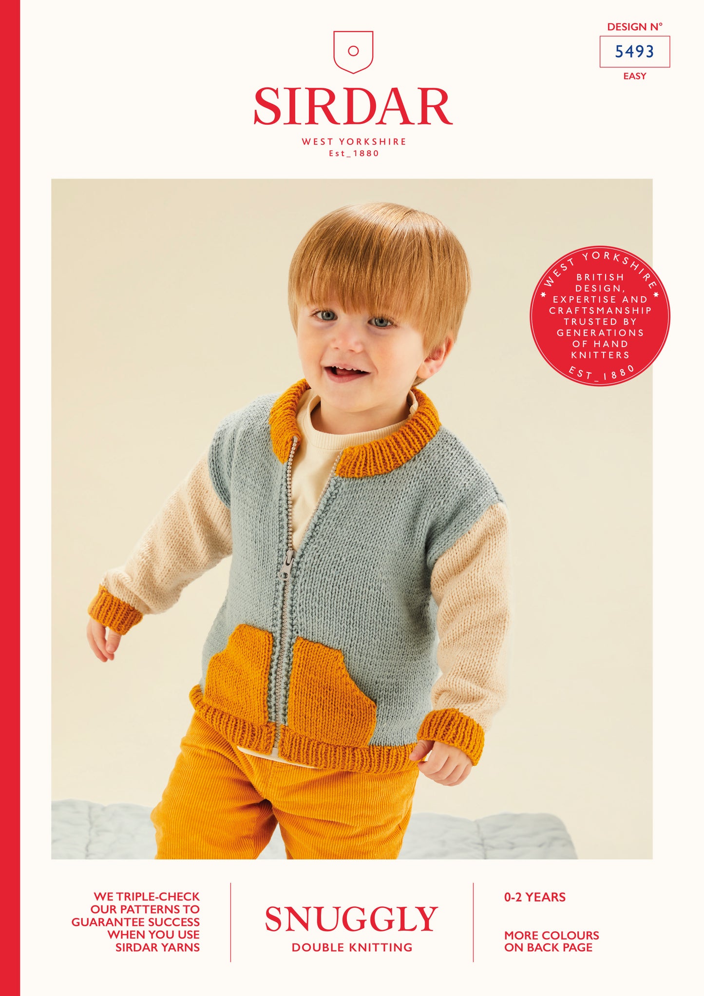 King Cole Pattern 5493 - King Cole Pattern 5493 - Product image