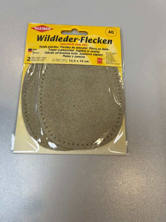Kleiber suede patches beige