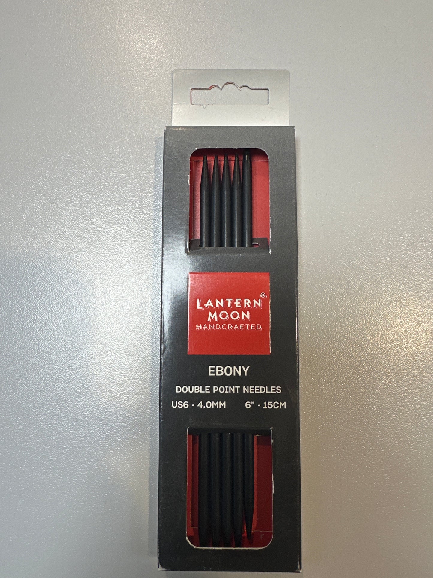 Lantern Moon Ebony Double Pointed Needles