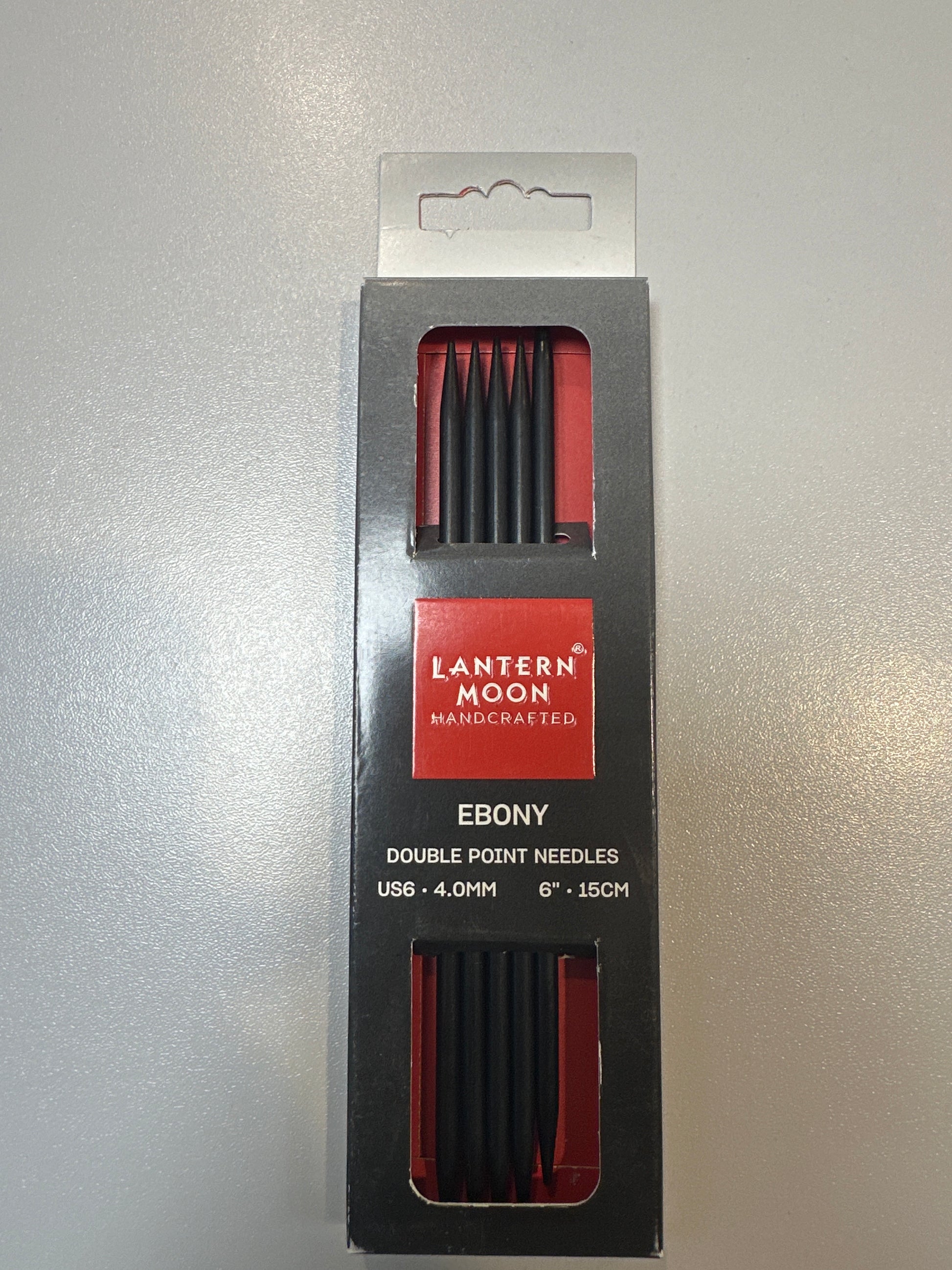 Lantern Moon Ebony Double Pointed Needles