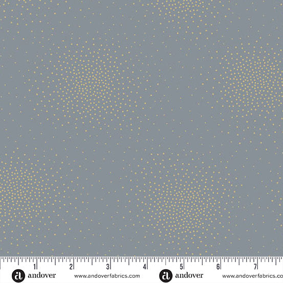 Andover Fabrics Spritz Metallic by Andover Fabrics - Spritz Charcoal