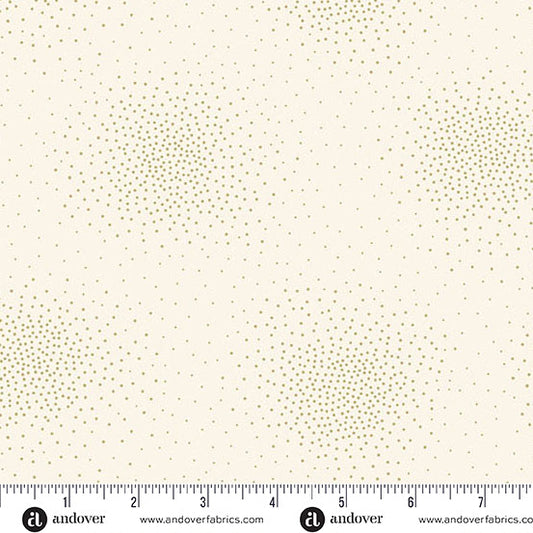 Andover Fabrics Spritz Metallic by Andover Fabrics - Spritz Cream