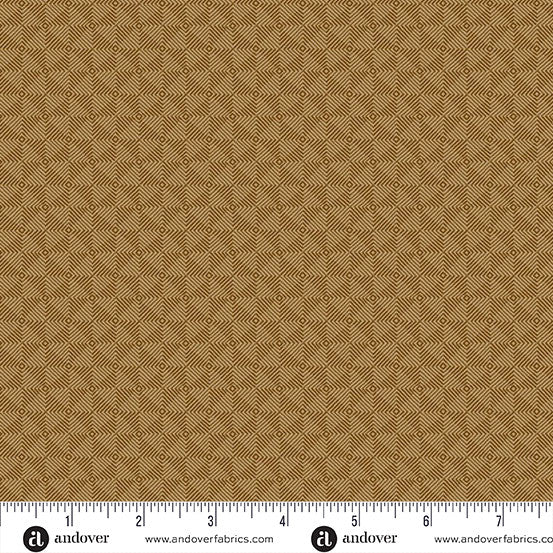 Cocoa - Square Dance quilting fabric by Andover Fabrics