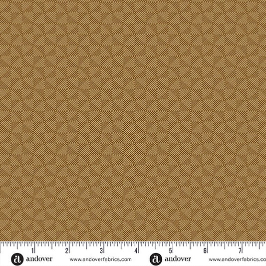 Cocoa - Square Dance quilting fabric by Andover Fabrics