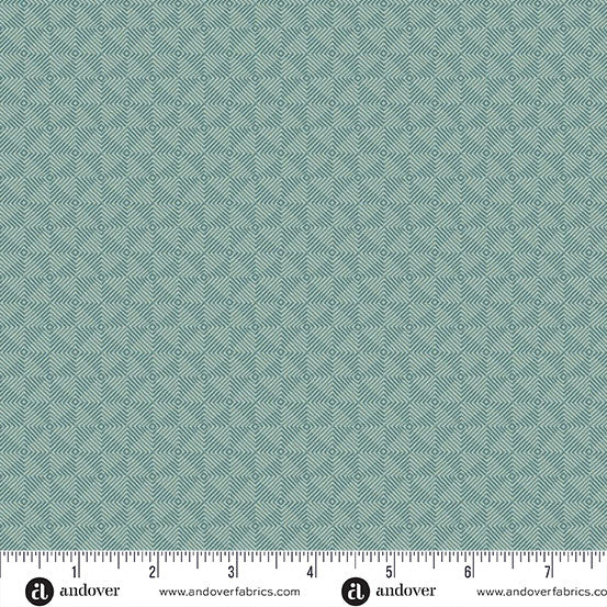 Spanish Moss - Square Dance quilting fabric by Andover Fabrics