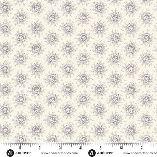 Andover Fabrics Hazelmont Farm Shirtings by Max and Louise - Rose Whisper