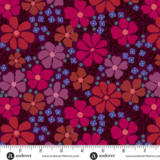 Andover Fabrics Mystic Meadow by Nancy Rink (10163/R)