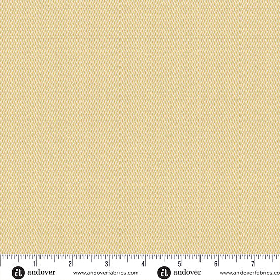 Andover Fabrics Garland by Laundry Basket Quilts - Garland Soft Gold