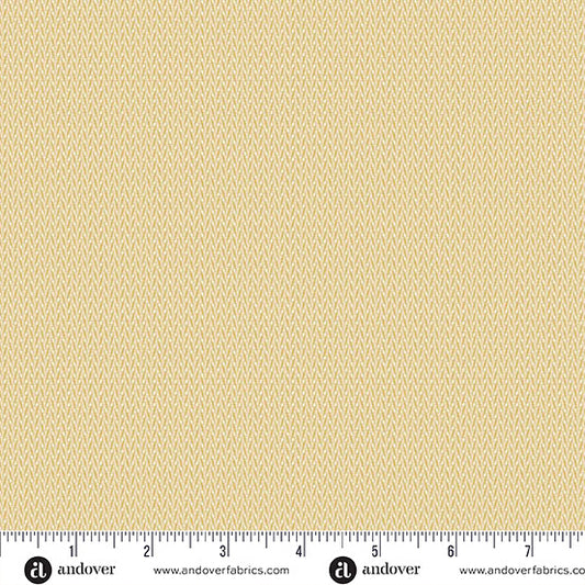 Andover Fabrics Garland by Laundry Basket Quilts - Garland Soft Gold