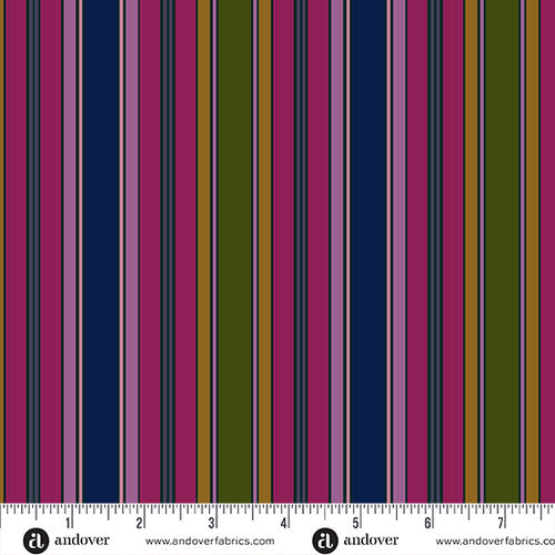 Andover Fabrics Lush by Nancy Rink - Awning Berry