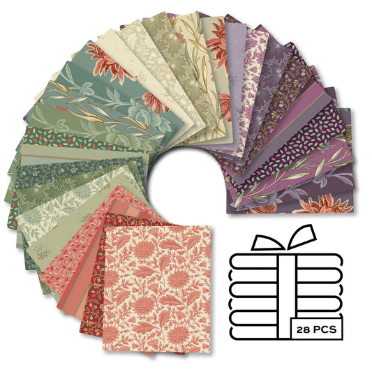 Andover Fabrics Autumn Bouquet by Renee Nanneman - Fat Quarter Bundle (28 Cuts)