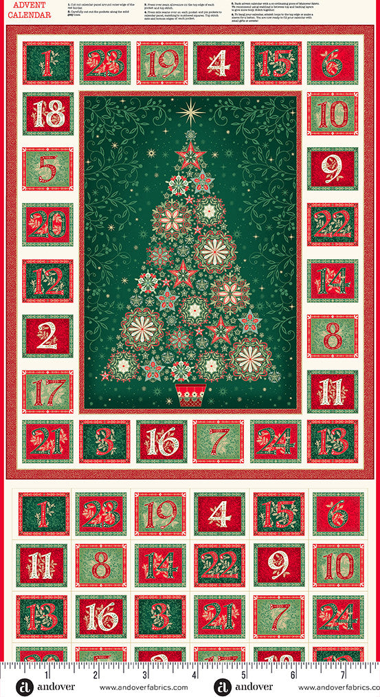 Makower UK Good Tidings - Advent Multi