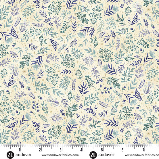 Makower UK Charmed - Flora Cream