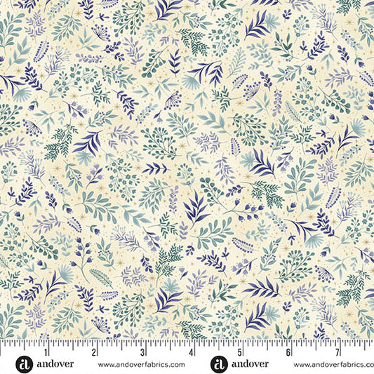 Makower UK Charmed - Flora Cream