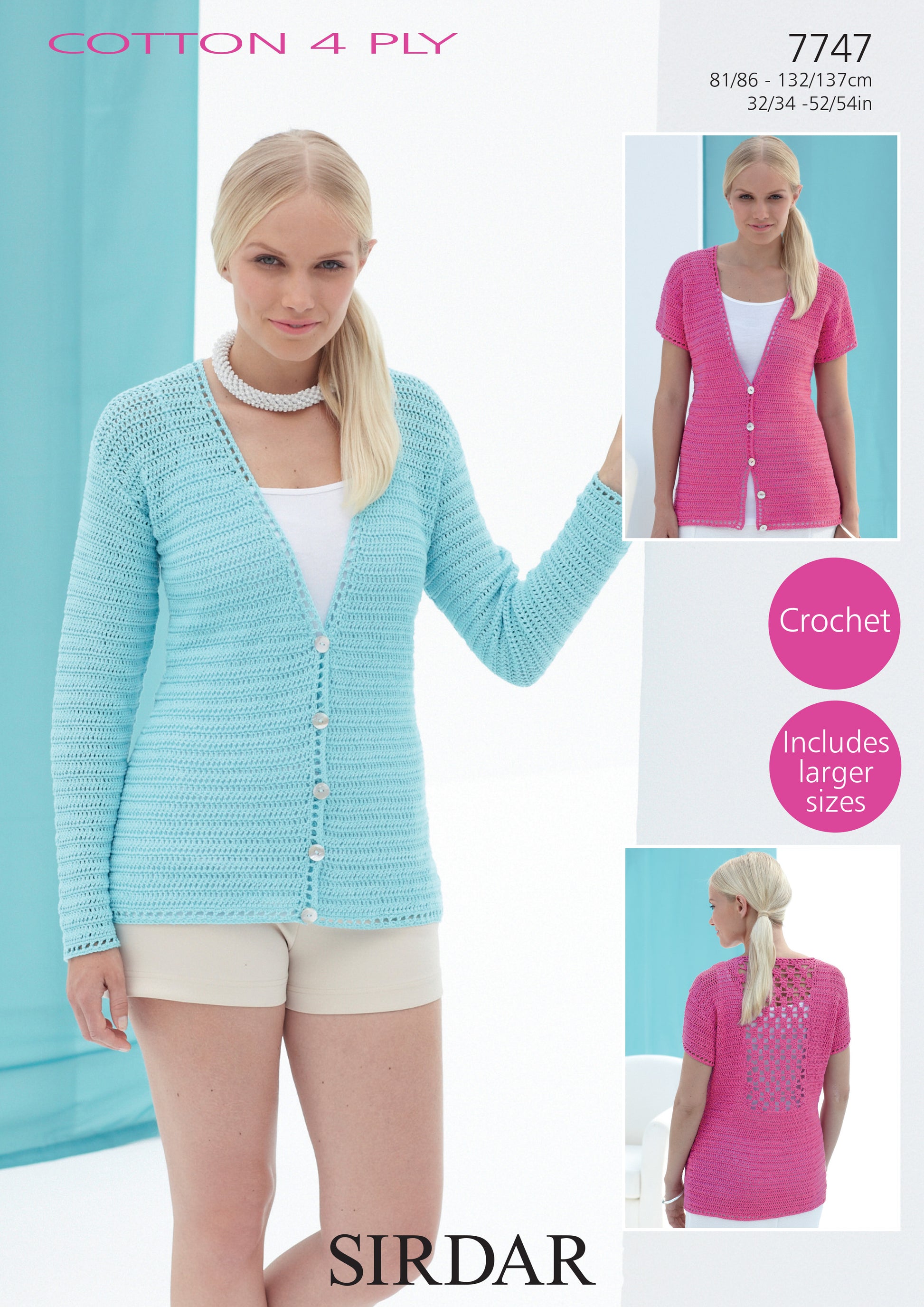 Sirdar Pattern 7747 - 7747 - Product image