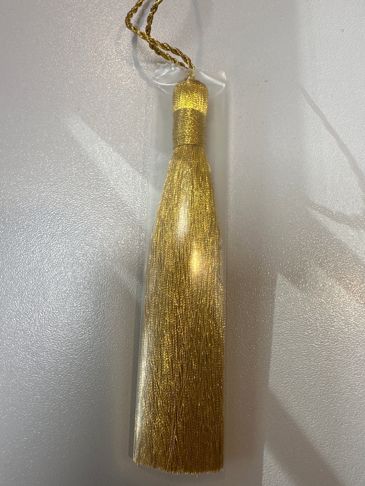 Gold Metallic Tassels. 10cm