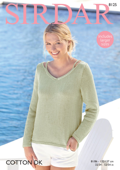 Sirdar Pattern 8125 - Product image