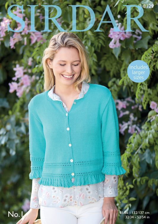 Sirdar Pattern 8129 - Product image