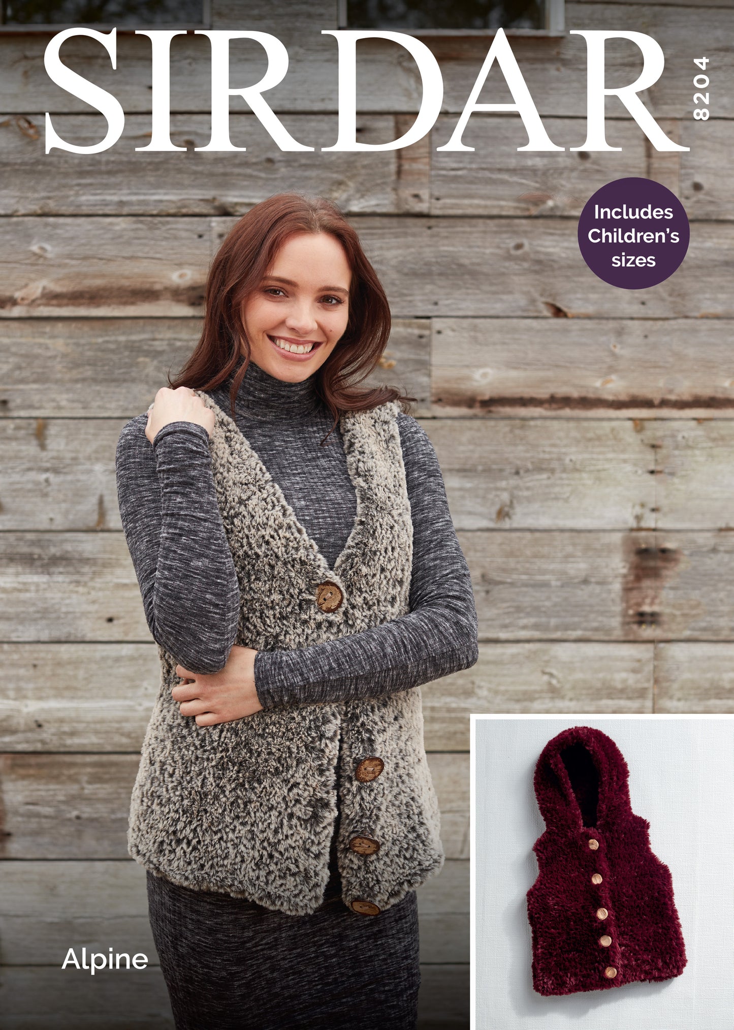 Sirdar Pattern 8204 - Product image