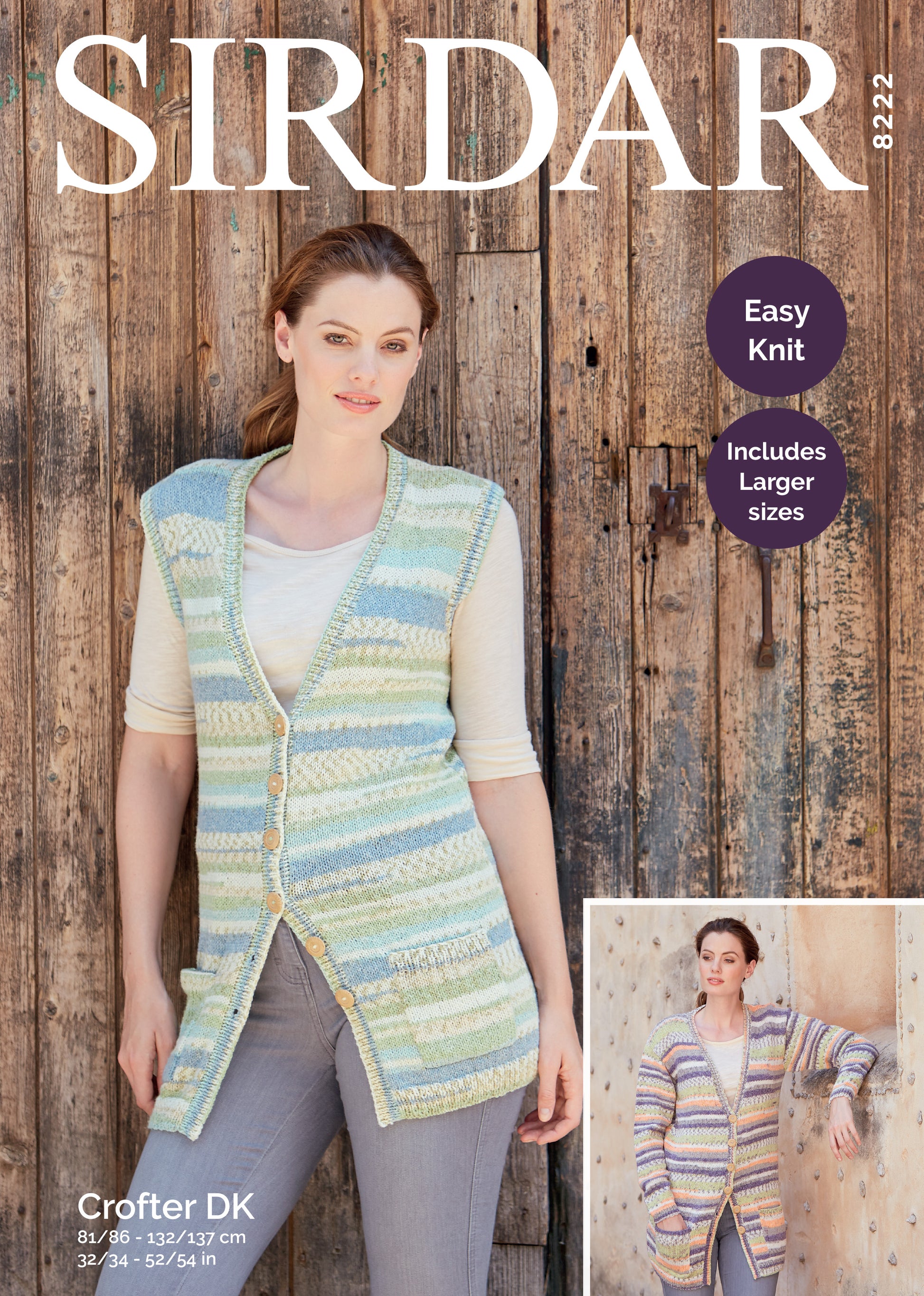 Sirdar Pattern 8222 - Product image