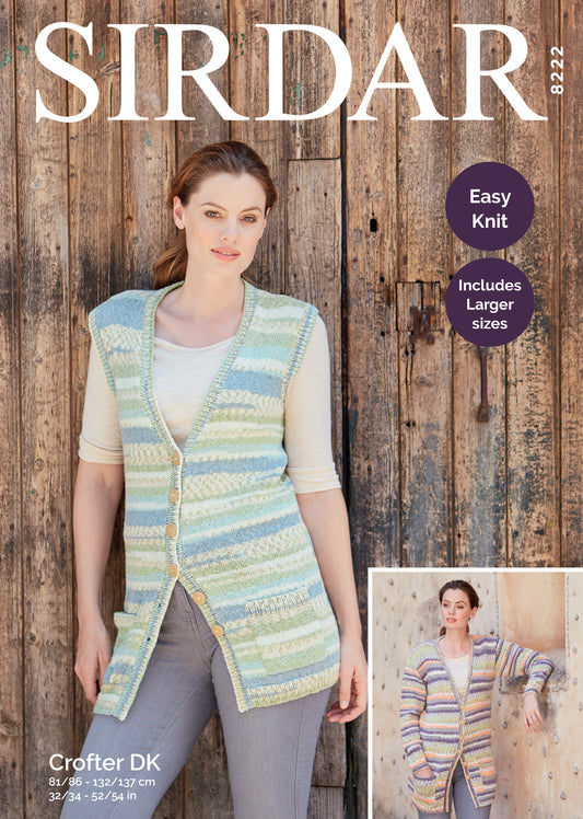 Sirdar Pattern 8222 - Product image