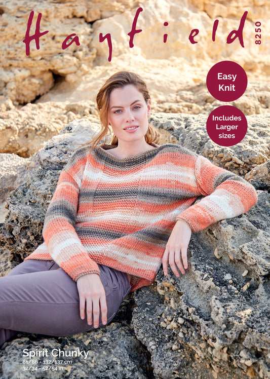 Hayfield Pattern 8250 - Hayfield Spirit chunky - Product image