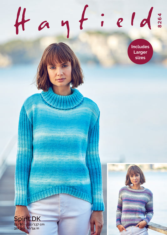 Hayfield Pattern 8264 - Hayfield Spirit DK - Product image