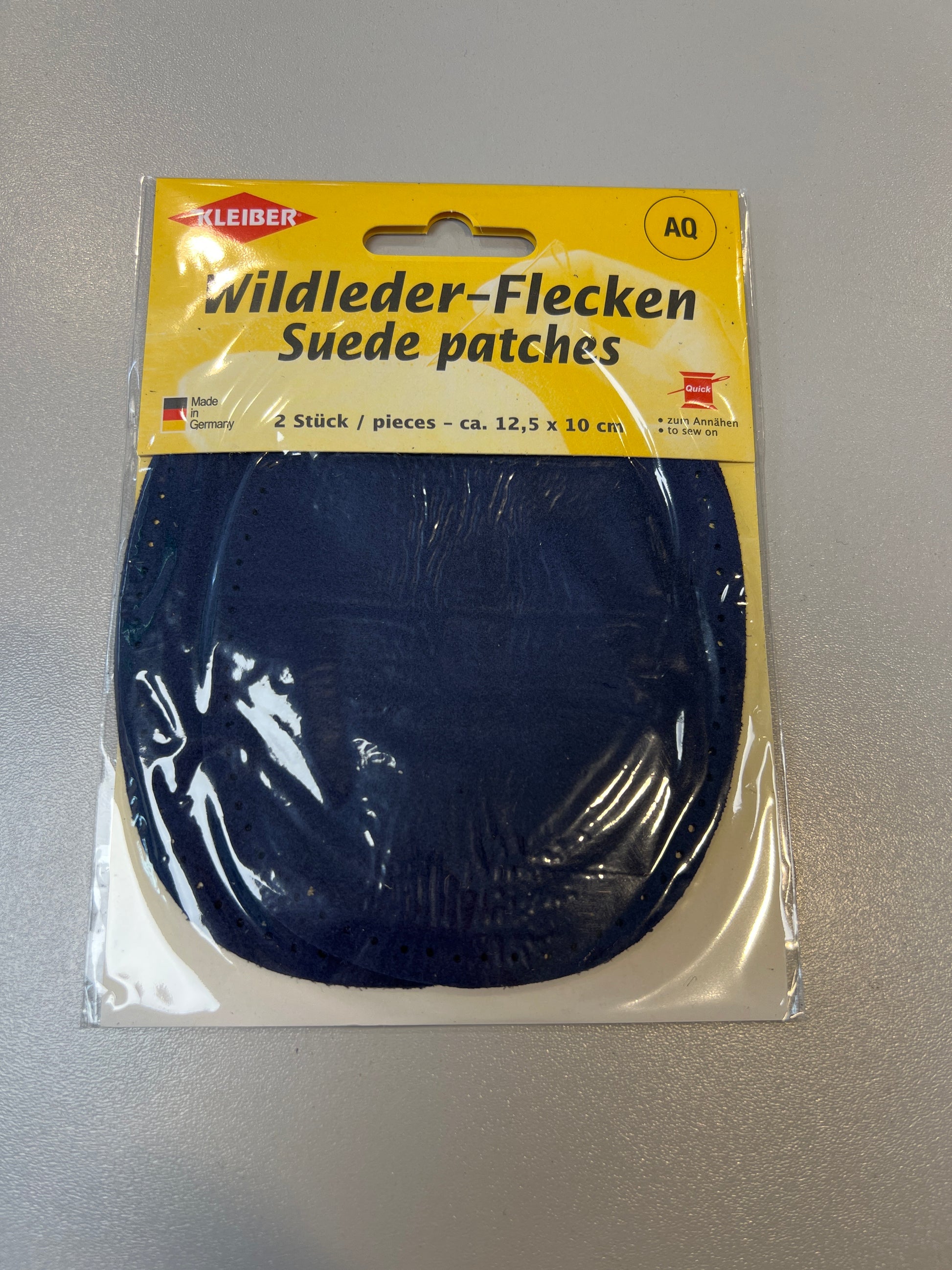 Kleiber Suede patches - dark blue