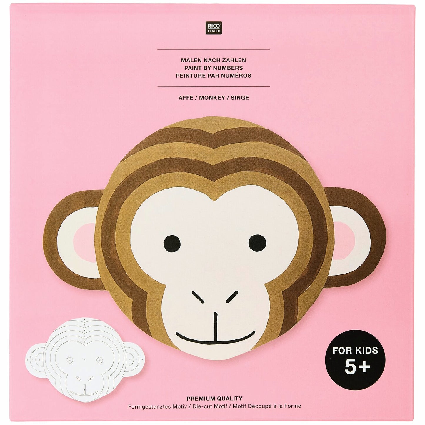 Rico PAINTING BY NUMBERS MONKEY
1 PIECE - Image 4