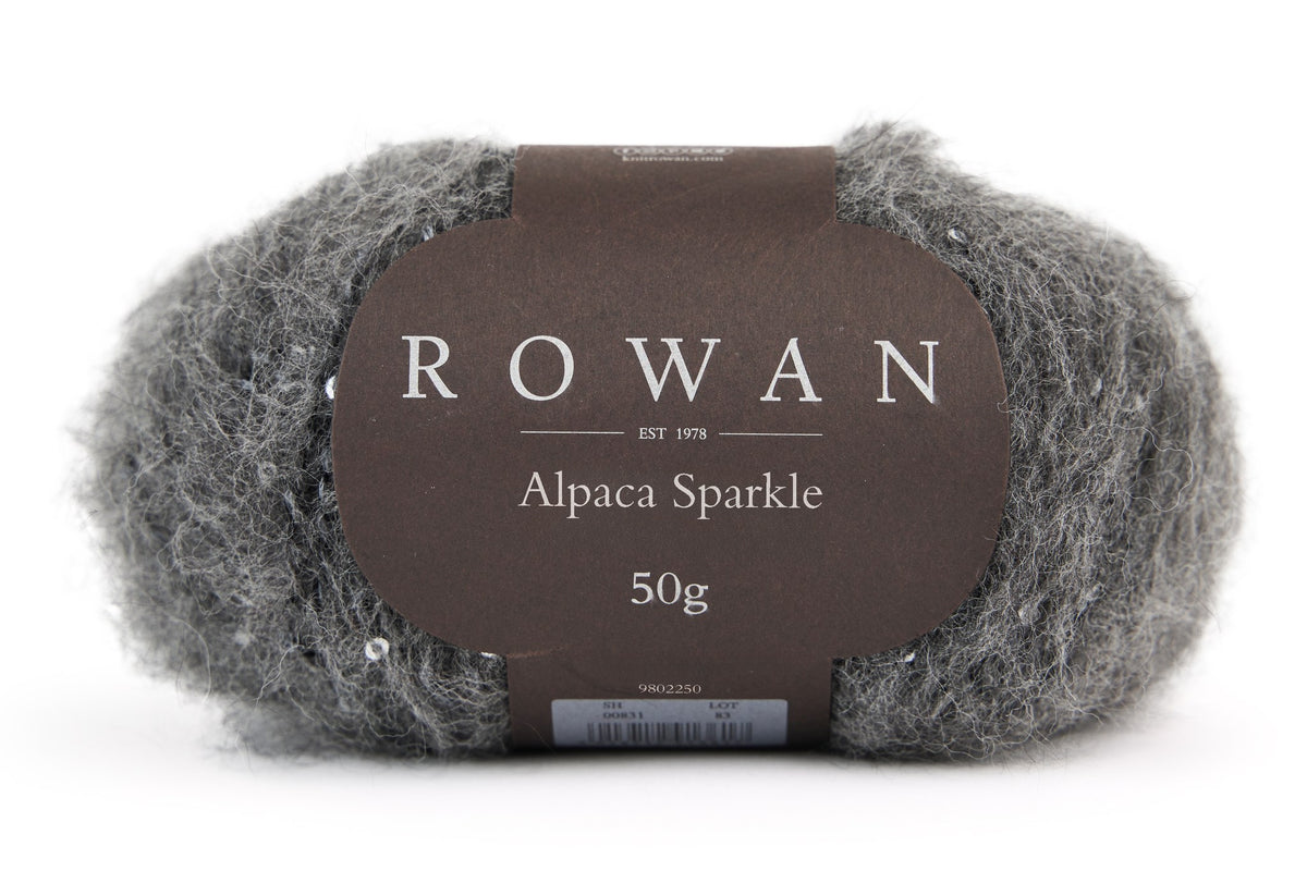 Rowan Alpaca Sparkle 50g - Onyx