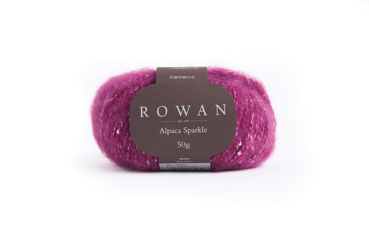 Rowan Alpaca Sparkle 50g - Plum