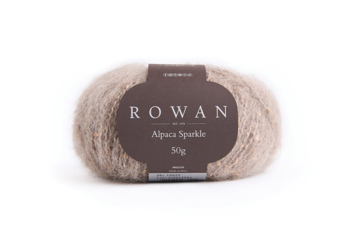 Rowan Alpaca Sparkle 50g - Truffle
