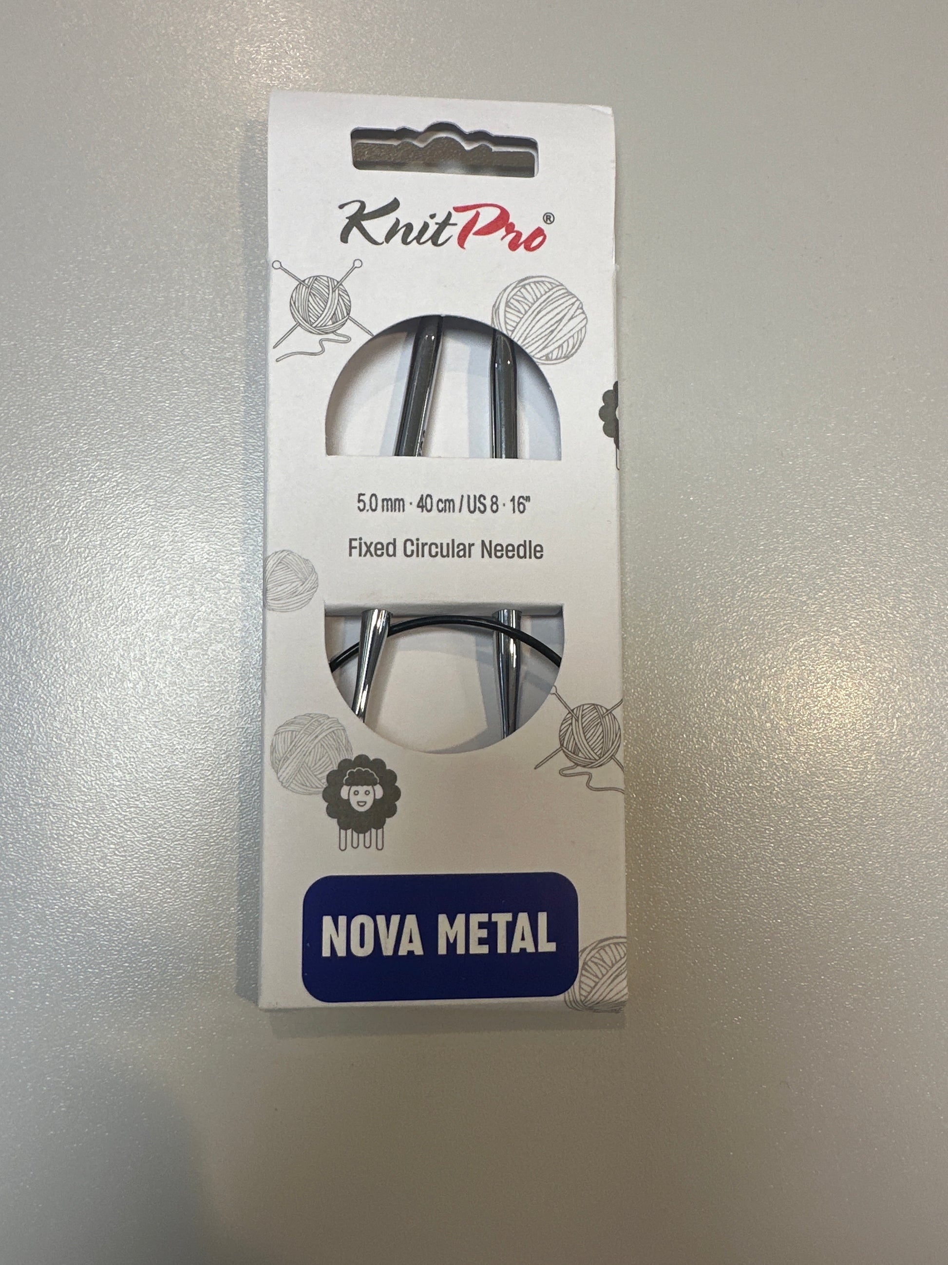 KnitPro 5mm 40cm Fixed Circular Needle